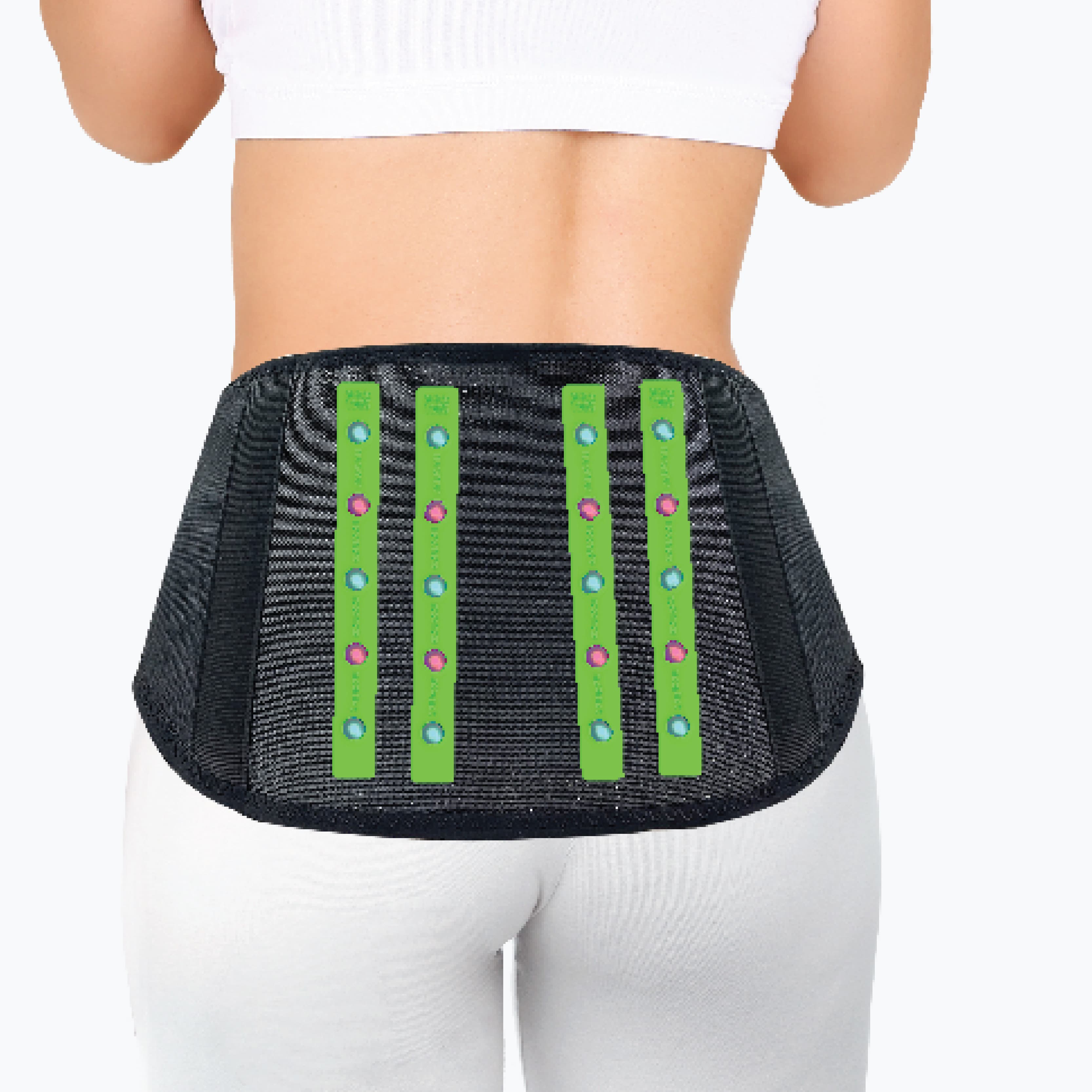 메쉬 자석허리보호대